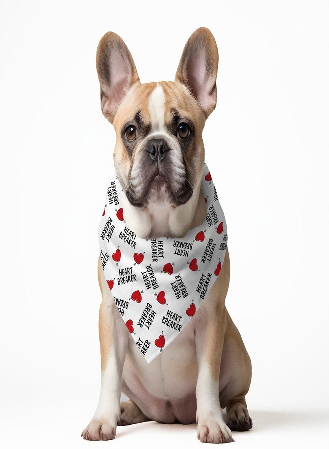 دبليو تقدم W وشاح "هارت بريكر" للكلاب | هذا الوشاح الرائع بتصميمه المذهل هو الإكسسوار المثالي للكلاب الكبيرة والمتوسطة والصغيرة. مقاس واحد يناسب الجميع. - Image 3